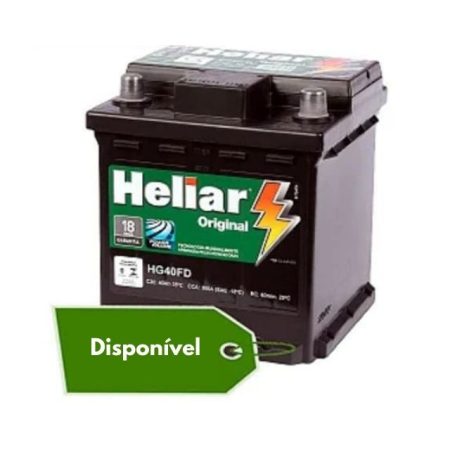 Bateria Heliar 40Ah - HG4FD